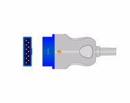 Compatible SpO2 Adapter Cable 2.4m (comparable to GE Healthcare 2006644-001, used with Nellcor Oxismart Sensors) SKU: SA-015-24