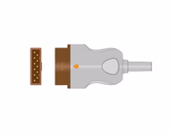 Compatible Temperature Adapter Cable 3.0m (for use with GE Healthcare, used with: 1/8" Mini-Phone 400 Series Probe) SKU: TA-MQ-PM30