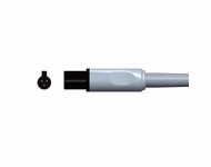 Connector for Compatible Pediatric/Neonate Skin Surface 2R x 10K Temperature Probe 1.5m (comparable to Ohmeda 6600-0875-700)