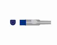 Compatible SpO2 Adapter Cable 3.0m (comparable to Philips M1943NL, used with Nellcor OxiMax Sensors) SKU: SA-024X-30