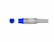 Connector for Compatible SpO2 Adapter Cable 2.4m (comparable to Philips M1941A, used with Fast Sensors)