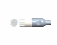 Connector for Compatible 3-lead One-Piece ECG Cable with Snap end (comparable to Draeger M35367) AHA