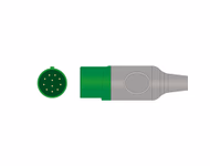 Connector for Compatible 5-lead One-Piece ECG Cable with Snap end (comparable to Nihon Kohden BC-765VA) AHA