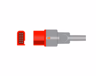 Compatible IBP Adapter Cable (comparable to Spacelabs 700-0295-01, used with Abbott/Medex, Transducer) SKU: IBP-SL-MXT40