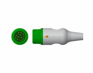 Compatible 3-lead with Respiratory Rate ECG Trunk Cable AHA (comparable to Mindray 0010-30-42720) SKU: ET-3016-MR-A