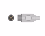 Compatible Fetal Leg Plate (DECG) Cable (2.5m) (comparable to GE Healthcare 2109004-001, Used with Kendall Spiral Electrodes) SKU: FDELA-GE02-SKE