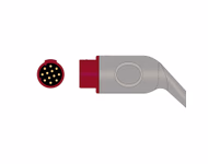 Connector for Compatible Adult Finger Clip SpO2 Sensor 3.0m (comparable to Kontron 608010, Technology: Nellcor Oxismart)