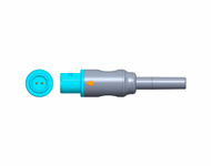 Connector for Compatible Pediatric/Neonate Skin Surface Temperature Probe 3.0m (comparable to Comen 040-000846-00)