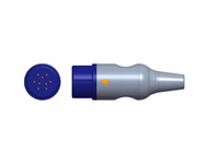 Connector for Compatible Pediatric/Neonate Skin Surface 2R x 10K Temperature Probe 1.0m (comparable to Comen 040-001281-00)