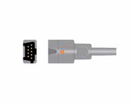 Connector for Compatible Adult Ear Clip SpO2 Sensor 1.0m (comparable to Masimo 1895 (LNCS TC-I), Technology: LNCS)