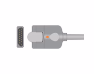 Connector for Compatible Adult Finger Clip SpO2 Sensor 1.0m (comparable to Masimo 2501(M-LNCS DCI), Technology: M LNCS)