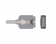 Connector for Compatible SpO2 Adapter Cable 3.0m (used with Masimo M LNCS Sensors)