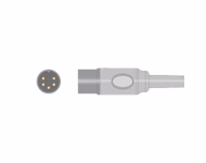 Connector for Compatible 3-lead One-Piece ECG Cable with Grabber/Pinch end (for use with CASMed) AHA
