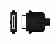 Connector for Compatible EKG Patient Interface Cable 4.6m, for CAM14 module (comparable to: GE Healthcare 2016560-003)