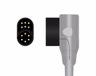Compatible 3-lead with Defib-Proof (with Resist) ECG Trunk Cable AHA (for use with Zoll) SKU: ET-3038R-D-A