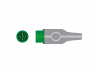 Connector for Compatible 3-lead One-Piece ECG Cable with Snap end (for use with Infinium) AHA