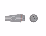 Compatible IBP Adapter Cable (comparable to GE Healthcare 2016995-001, used with B.D., Transducer) Reusable, 4.0m SKU: IBP-MQ-BD40