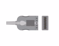 Connector for Compatible 5-lead with Respiratory Rate ECG Trunk Cable AHA (comparable to Criticare/CSI 1123)