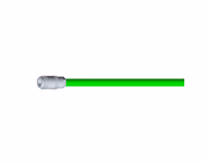 Connector for Compatible Neonate 1-Tube BP Air Hose, 3.0m (with: Rectus Recept, use with: 1-Tube Male Luer Slip Cuff)