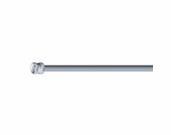 Compatible Adult/Pediatric 1-Tube BP Air Hose, 2.5m (with: Female Threaded, use with: 1-Tube Female Submin Cuff) SKU: BPH-AS25-09M-10