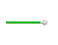 Compatible Neonate 1-Tube BP Air Hose, 3.0m (with: 6.0mm Male, use with: 1-Tube Philips Neonatal Cuff) SKU: BPH-NS30-07Z-35