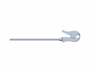 Compatible 10-lead ECG Leadwire with Grabber/Pinch end Individual 0.9m AHA (for use with AAMI) Reusable, Limb + Chest Lead, Lead Type: Safety Din, Unshielded SKU: EL-D10-90G-A