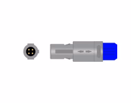 Connector for Compatible 3-lead One-Piece ECG Cable with Snap end (comparable to Siemens 7396448) AHA