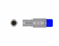 Compatible IBP Adapter Cable (for use with Criticare/CSI, used with Abbott/Medex, Transducer) SKU: IBP-CSI-MXT40