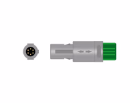 Compatible 3-lead One-Piece ECG Cable with Snap end (for use with Biosys) AHA SKU: EC-3055S-A