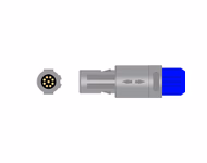 Connector for Compatible SpO2 Adapter Cable 2.4m (comparable to Nihon Kohden JL-701P)