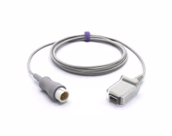 New Original SpO2 Adapter Cable, 2.9m - Mindray 571B Masimo SpO2 extension cable, 7 Pin, 2.9m, 2 white connector SKU: 0010-30-42738