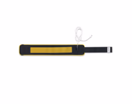 Connector for Cylindrical Tourniquet Cuff Single Port/Single Bladder 24" x 4" Yellow with 30" Tubing