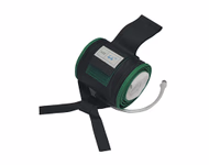 Cylindrical Tourniquet Cuff Single Port/Single Bladder 44" x 4" Green with 6" Tubing Reusable, TPU, with Quick Connector, with Limb Protection Sleeve, Non-Sterile, 1 Pc / Bag SKU: 51-11210