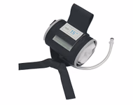 Cylindrical Tourniquet Cuff Single Port/Single Bladder 15" x 4" Gray with 6" Tubing Reusable, TPU, with Quick Connector, with Limb Protection Sleeve, Non-Sterile, 1 Pc / Bag SKU: 51-3810