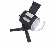 Cylindrical Tourniquet Cuff Single Port/Single Bladder 30" x 4" White with 6" Tubing Reusable, TPU, with Quick Connector, with Limb Protection Sleeve, Non-Sterile, 1 Pc / Bag SKU: 51-7610