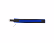 Connector for Cylindrical Tourniquet Cuff Single Port/Single Bladder 30" x 4" Blue with 6" Tubing
