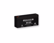 Compatible Sealed Lead Acid Battery, 6V, 3500mAh (comparable to GE Healthcare 2037103-016) for GE Carescape™ V100, Procare NIBP100, 300, 320, 400, 420 Series SKU: BC-630