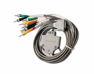 New Original ECG Leadwires, 10-Lead, IEC - Nihon Kohden BJ-961D 10 Lead,IEC, 3.0mm Metal Head SKU: BJ-961D