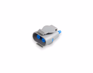 Compatible BP Connector Gray Shroud 4.5mm (comparable to GE Healthcare 330073)  SKU: BPC16