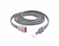 Compatible Adult/Pediatric 2-Tubes BP Air Hose, 3.0m (comparable to Nihon Kohden YN-701S, use with: 1-Tube Male Submin Cuff) SKU: BPH-AD30-58-S11