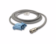 Compatible Adult/Pediatric 1-Tube BP Air Hose, 2.5m (comparable to Welch Allyn Blue, use with: 1-Tube Bayonet Cuff)  SKU: BPH-AS25-39-02M