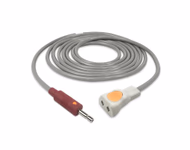 Compatible Adult/Pediatric 1-Tube BP Air Hose, 3.0m (for use with Philips, use with: 2-Tube DINACLICK Cuff) SKU: BPH-AS30-062Z-31