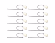 Compatible BP Port Fitting, 2Tube, Econ Blb (comparable to Welch Allyn 2-BVD), 10 pcs/bag Two-Tube (8.0 and 13.0 in / 20.3 and 33.0 cm), Economy Inflation Bulb and Valve, Tri-purpose (#5082-168) Connector (s) to FlexiPort Port Adapter; SKU: BPTA-D-G005-54-26