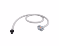 Compatible BP Port Fitting, 1Tube, Tri-Purp (comparable to Welch Allyn 1-TPS), 10 pcs/bag One-Tube (24 in / 60.96 cm), Tri-Purpose (#5082-168) Connector (s) to FlexiPort Port Adapter SKU: BPTA-S(61)-54-25