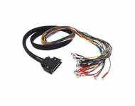 Compatible 26 Leads EEG Cables 26 Leads (use with NCC:Z2N-F-F32-H ),1.5m Reusable, Silver Cup,1pc/bag SKU: EEG-NC26-001