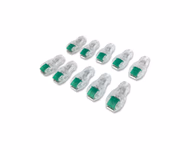 Compatible EKG Adapter 3mm / 4mm Female Socket >>Sure-Lock Clip 10 pcs/set SKU: EKA-BF-10