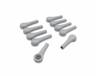 Compatible EKG Adapter, Banana 4mm Female Socket >> Snap end  SKU: EKA-BS-10