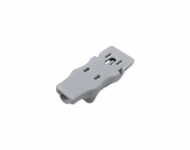 Compatible EKG Adapter, Banana 4mm Female Socket >>Wide Mouth, Gray SKU: EKA-BW-10