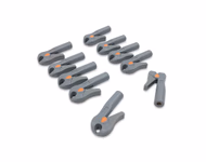 Compatible EKG Adapter, Needle 3mm Female Socket>> Grabber end 10 pcs/bag SKU: EKA-NG-10