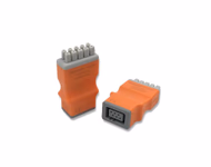 Compatible 5-lead ECG Adapter (for use with Covidien) Reusable, used with GE Multi-Link SKU: ELA-MQ5-CV5